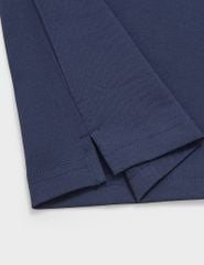 Áo polo nam mắt chim phối ngang ngực
