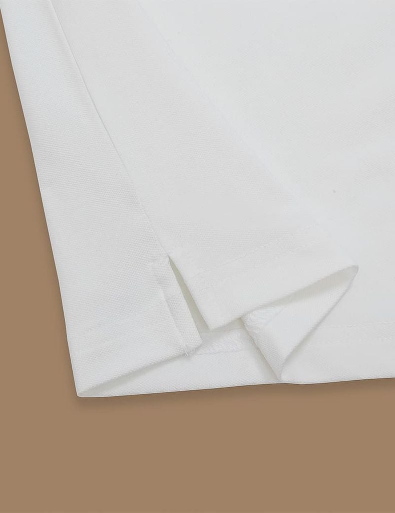 Áo polo nam mắt chim phối ngang ngực