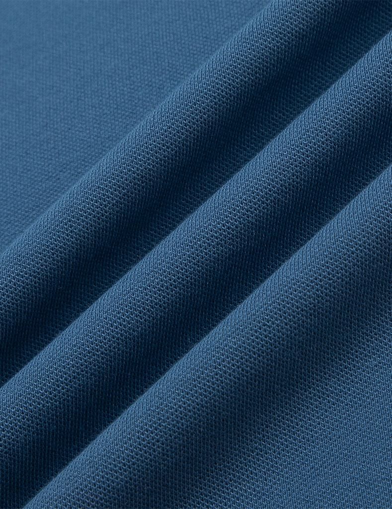 Áo polo ngắn tay nam cổ dệt in logo