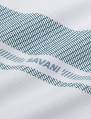 Áo polo nam ngắn tay cổ dệt in ngang ngực