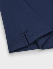Áo polo ngắn tay nam cổ dệt phối hai màu áo
