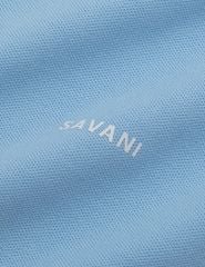 Áo polo ngắn tay nam cổ dệt phối hai màu áo