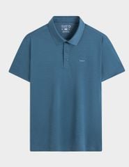 Áo polo nam ngắn tay thể thao in logo ngực