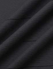 Áo polo ngắn tay sọc ngang in logo trước ngực