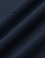 Áo polo ngắn tay sọc ngang in logo trước ngực