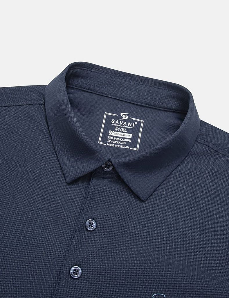 Áo Polo nam ngắn tay thể thao in logo ngực