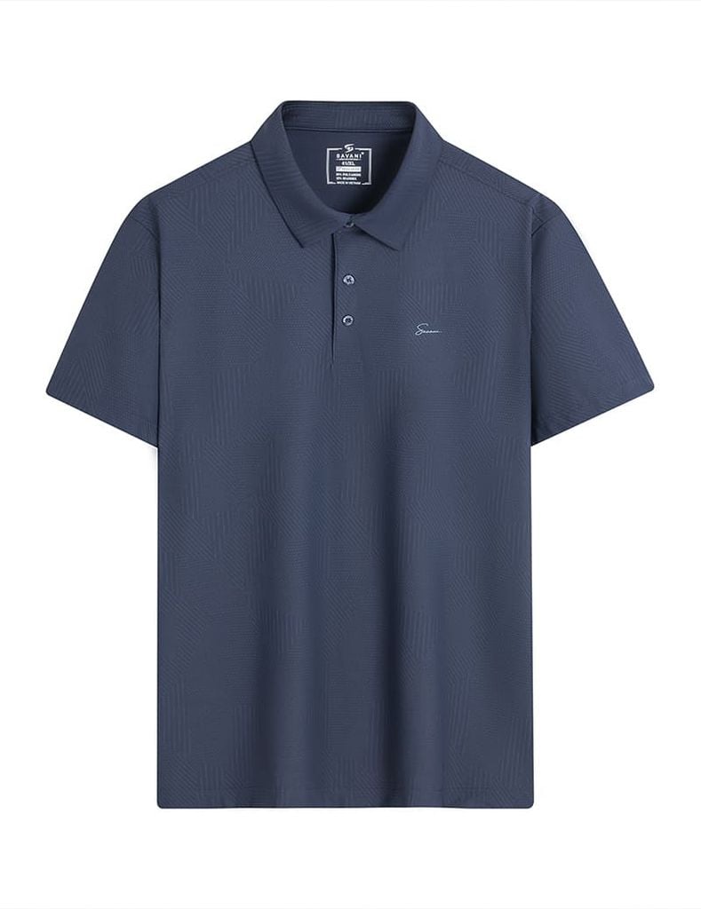 Áo Polo nam ngắn tay thể thao in logo ngực
