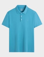 Áo polo nam ngắn tay nẹp cổ cắt trang trí
