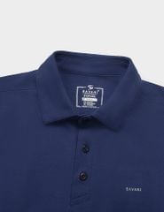 Áo polo nam ngắn tay nẹp cổ cắt trang trí