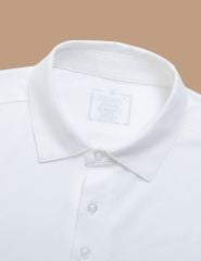 Áo polo nam ngắn tay nẹp cổ cắt trang trí