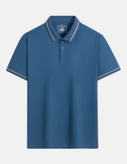 Áo polo nam ngắn tay thể thao in logo ngực