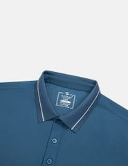 Áo polo nam ngắn tay thể thao in logo ngực