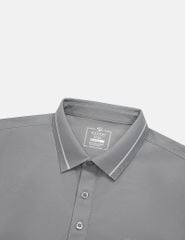 Áo polo nam ngắn tay thể thao in logo ngực