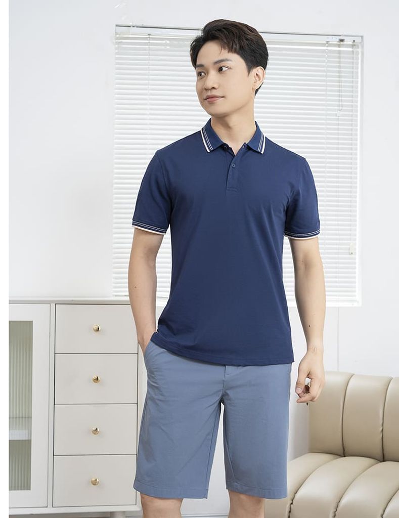 Áo thun có cổ ngắn tay nam MPU005S4