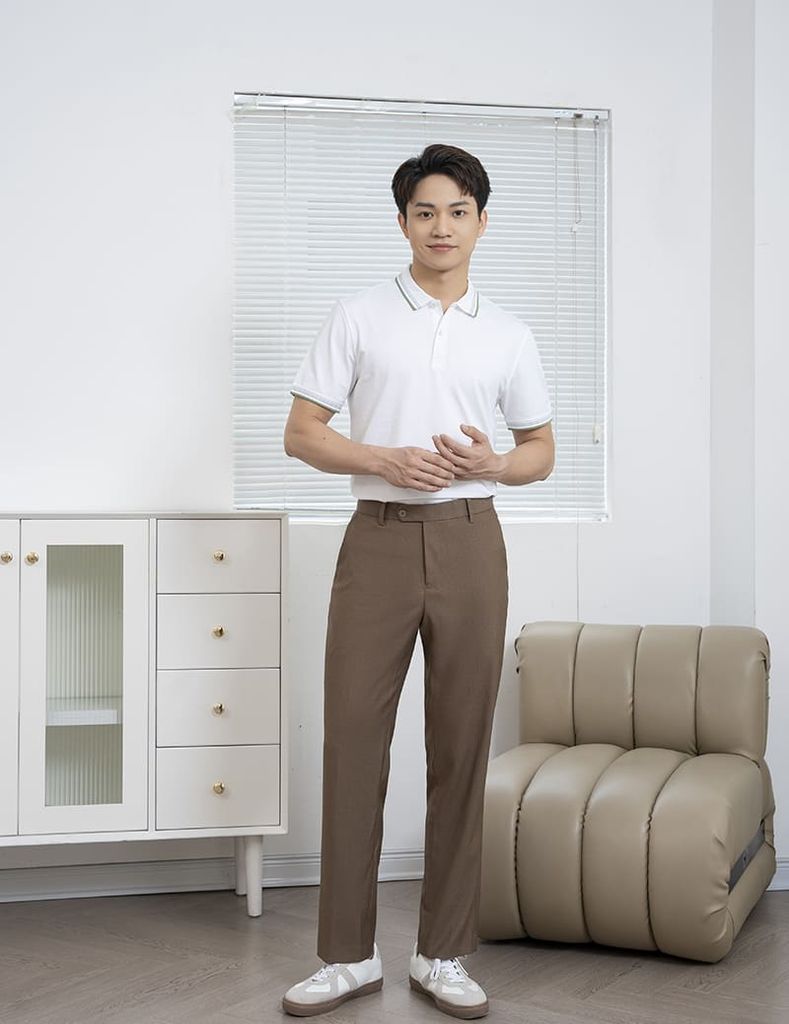 Áo thun có cổ ngắn tay nam MPU005S4
