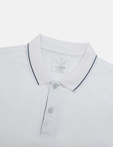 Áo polo nam ngắn tay phối line