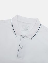 Áo polo nam ngắn tay phối line