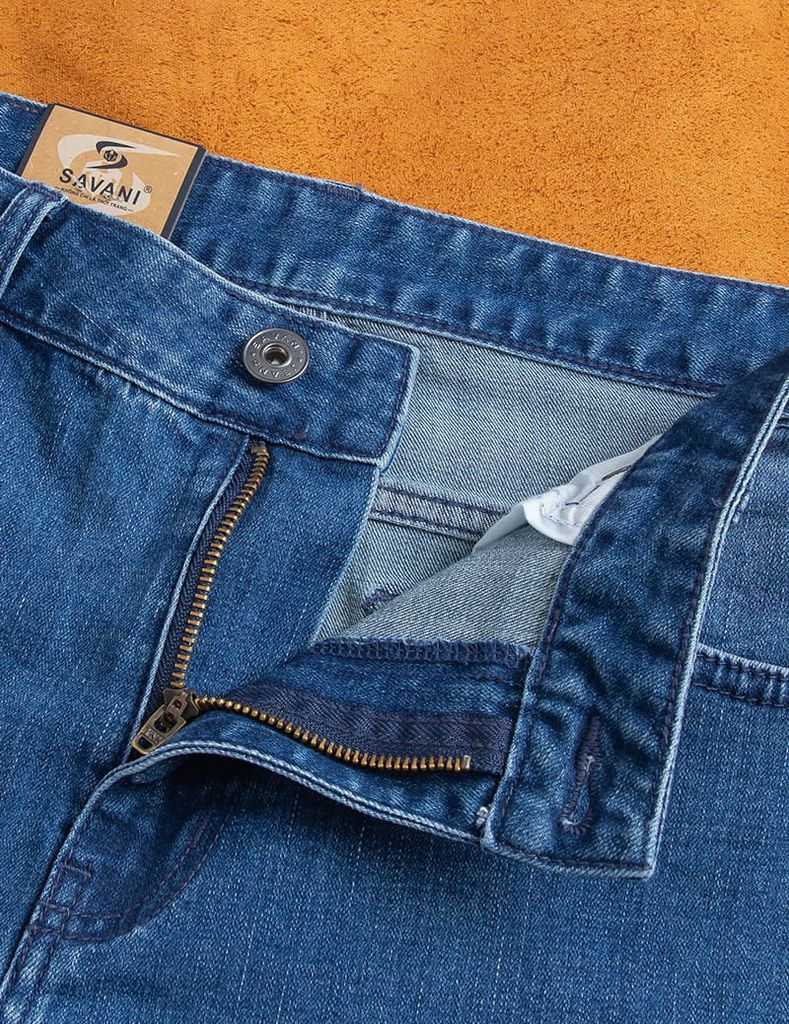 Quần jean nam mài nhẹ