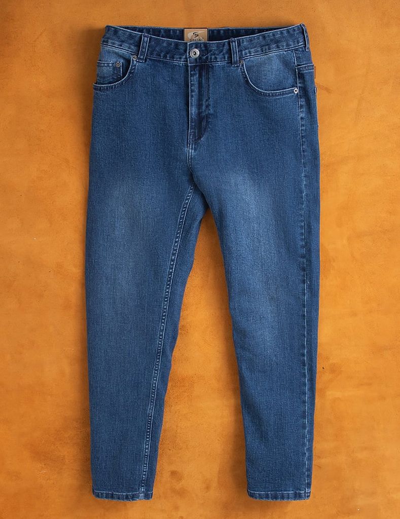 Quần jean nam mài nhẹ