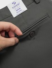 Quần khaki nam thêu trang trí hai bên sườn