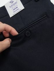 Quần khaki nam thêu trang trí hai bên sườn