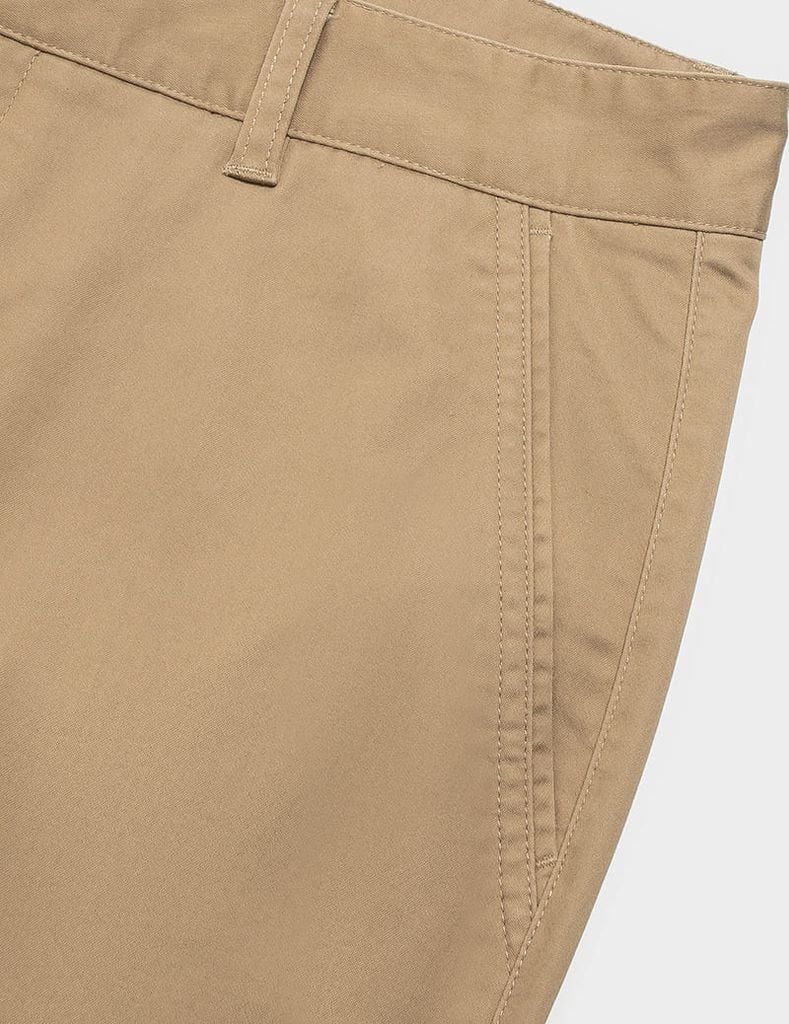 Quần khaki nam cạp thường dáng ôm vừa