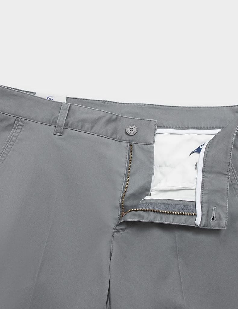 Quần khaki nam cạp thường dáng ôm vừa