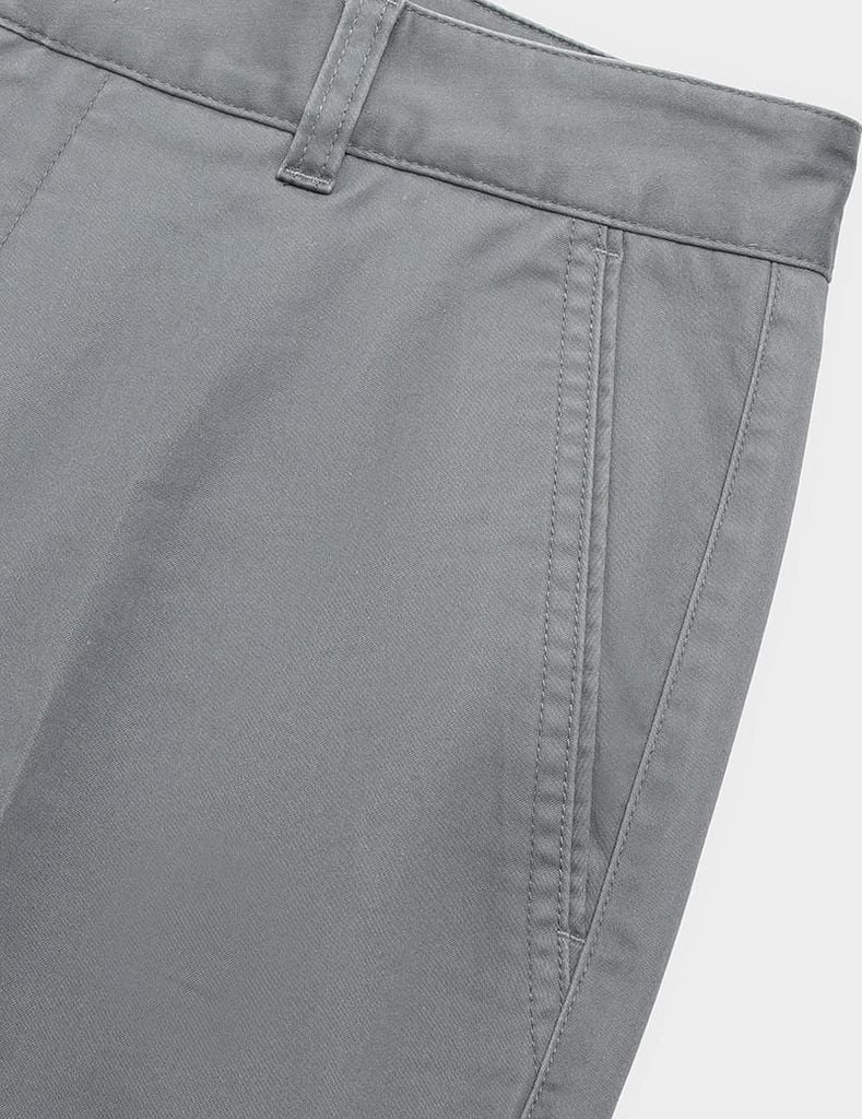 Quần khaki nam cạp thường dáng ôm vừa