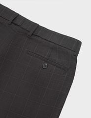 Quần short âu nam cạp thường họa tiết kẻ