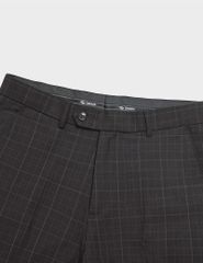 Quần short âu nam cạp thường họa tiết kẻ