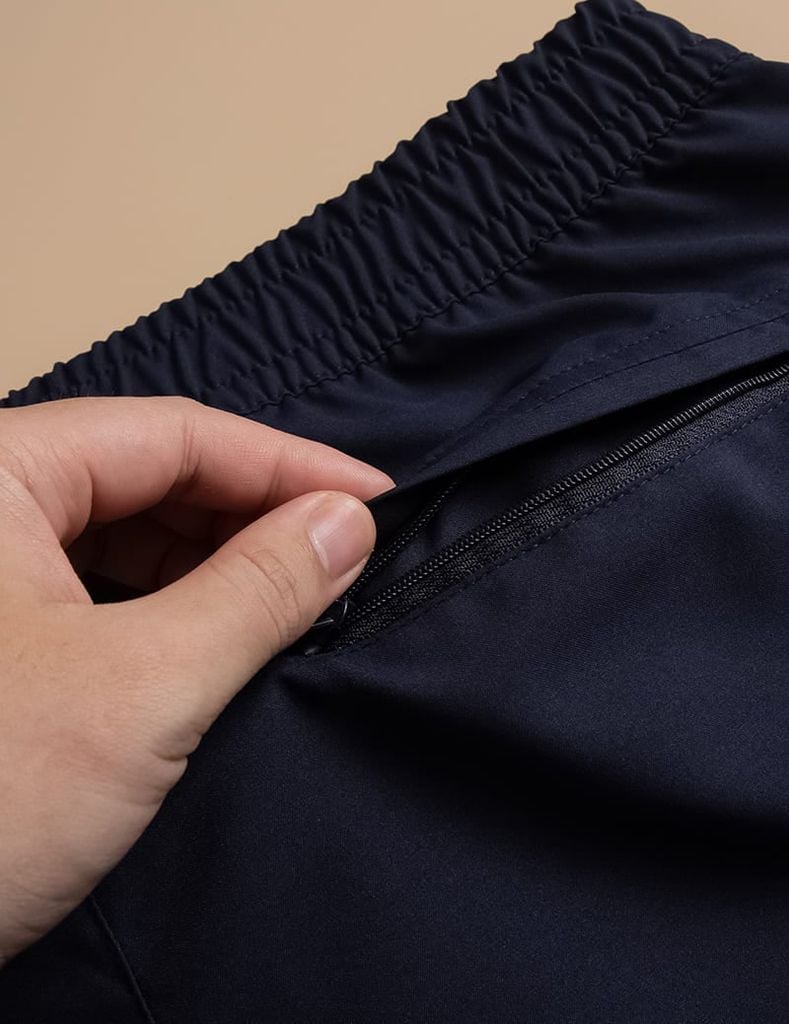 Quần short gió cạp chun nam MSG006S4