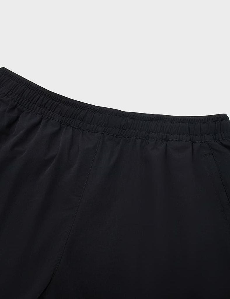 Quần short gió nam cạp chun túi khóa gấu xẻ tà