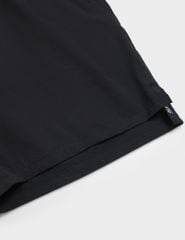 Quần short gió nam cạp chun túi khóa gấu xẻ tà