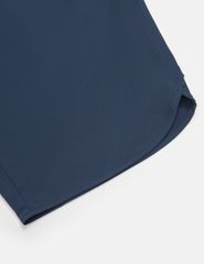 Quần short gió cạp chun túi khóa chéo phối sườn