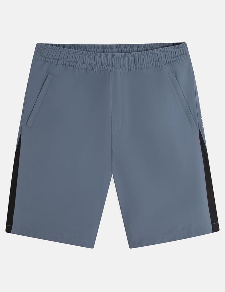 Quần short gió nam cạp chun phối hai bên sườn