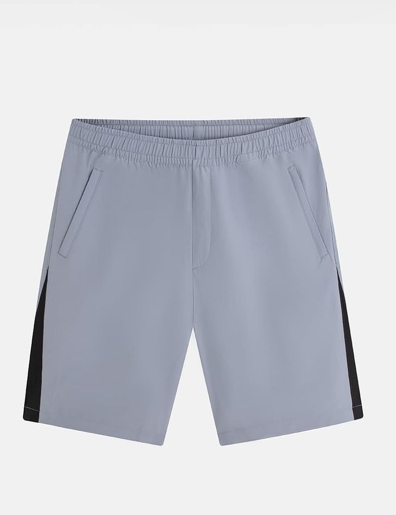 Quần short gió nam cạp chun phối hai bên sườn