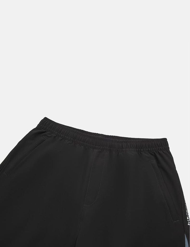 Quần short gió nam cạp chun phối hai bên sườn