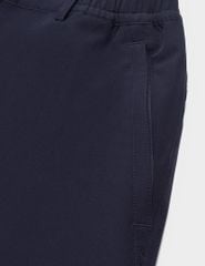 Quần short gió cạp âu túi khóa xẻ gấu