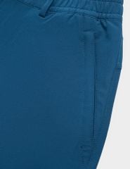 Quần short gió cạp âu túi khóa xẻ gấu