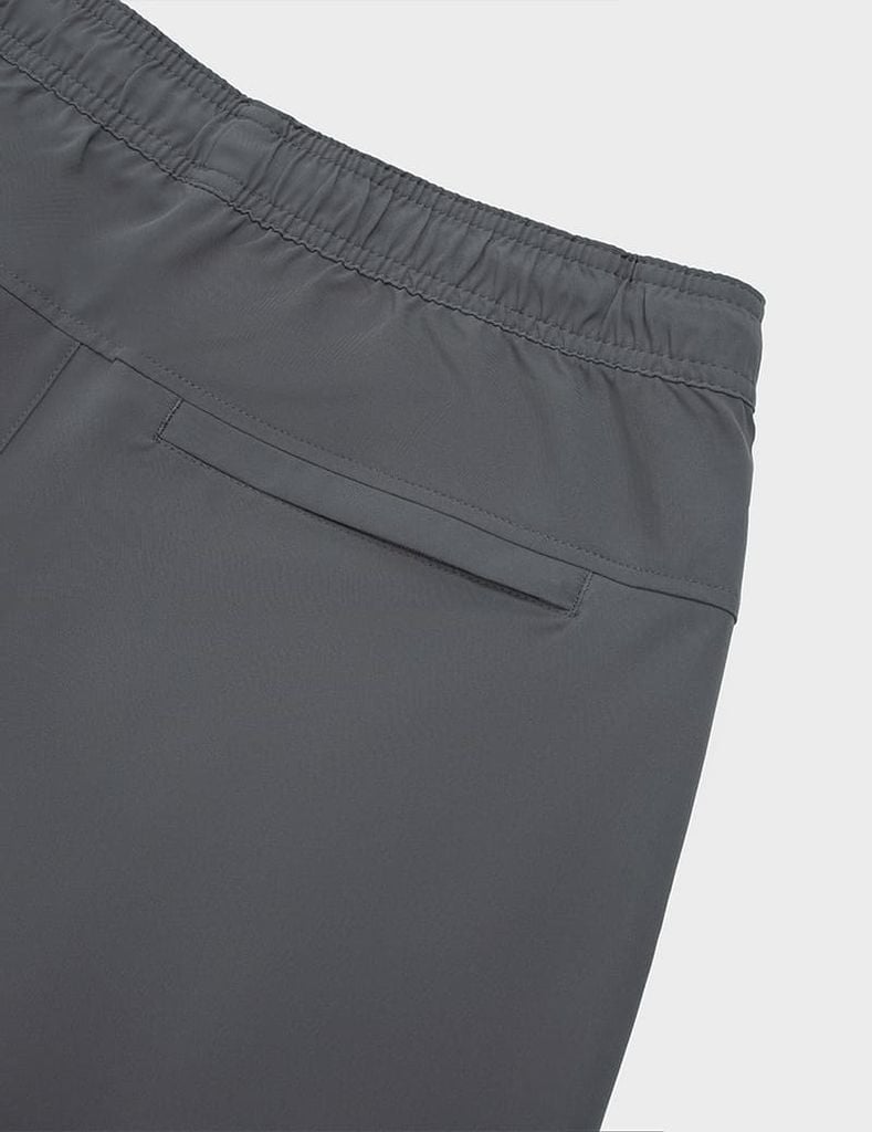 Quần short gió nam cạp chun phối chun dệt bên trong
