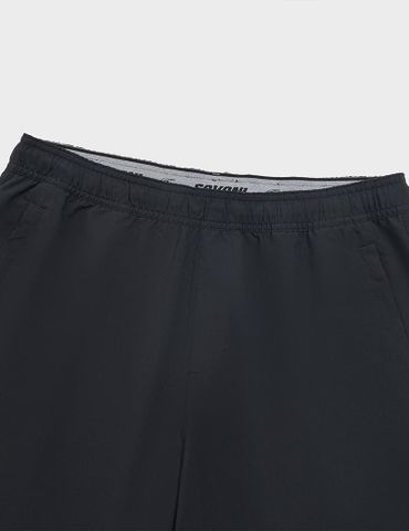 Quần short gió nam cạp chun phối chun dệt bên trong