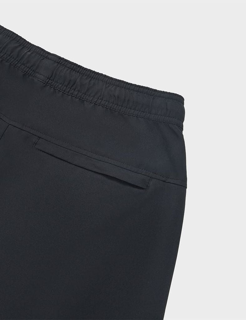 Quần short gió nam cạp chun phối chun dệt bên trong