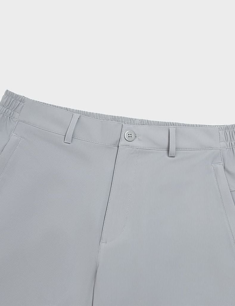 Quần short gió nam cạp âu phối sọc bên sườn