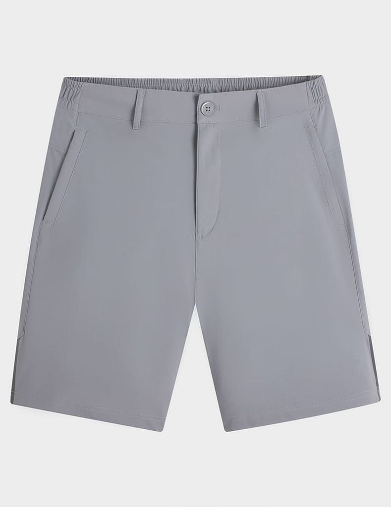 Quần short gió nam cạp âu phối sọc bên sườn
