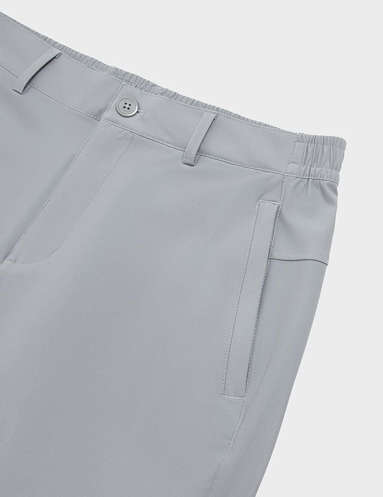 Quần short gió nam cạp âu phối sọc bên sườn