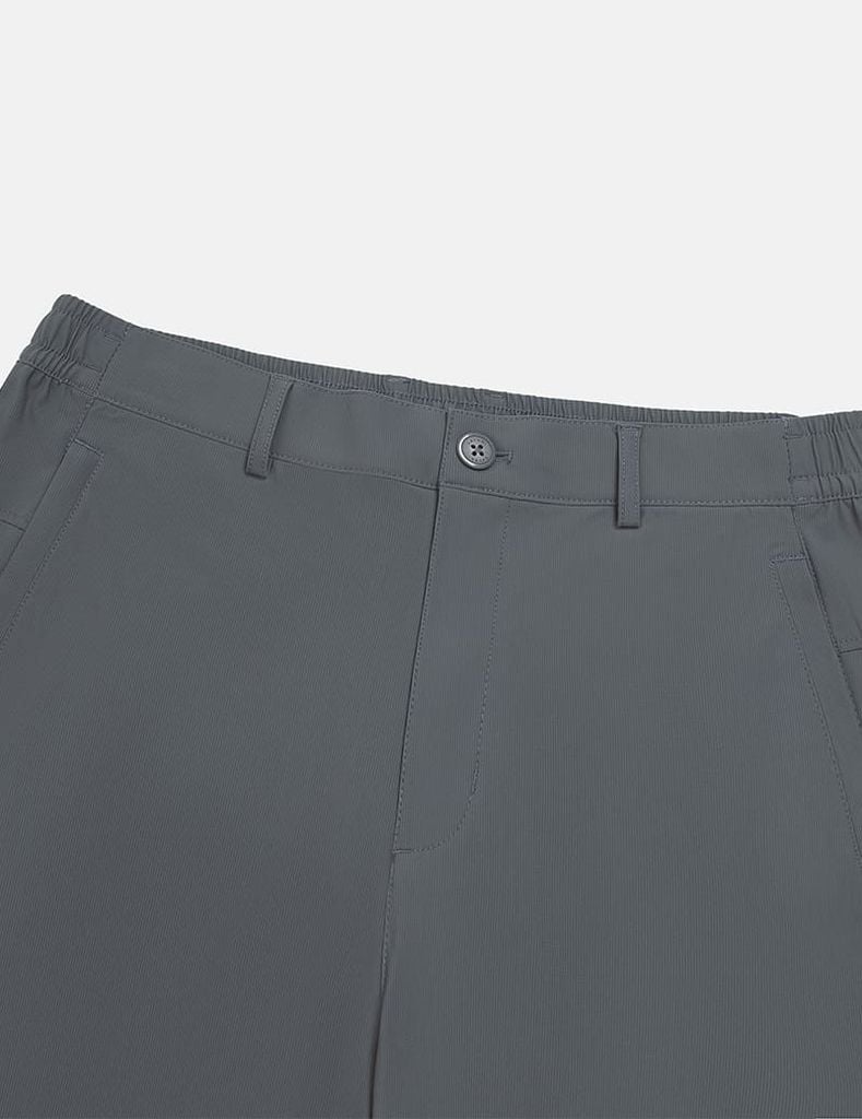 Quần short gió nam cạp âu phối sọc bên sườn