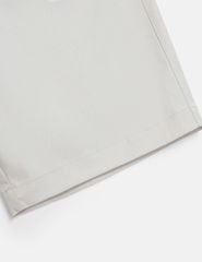 Quần short nam basic cạp âu phối chun bản