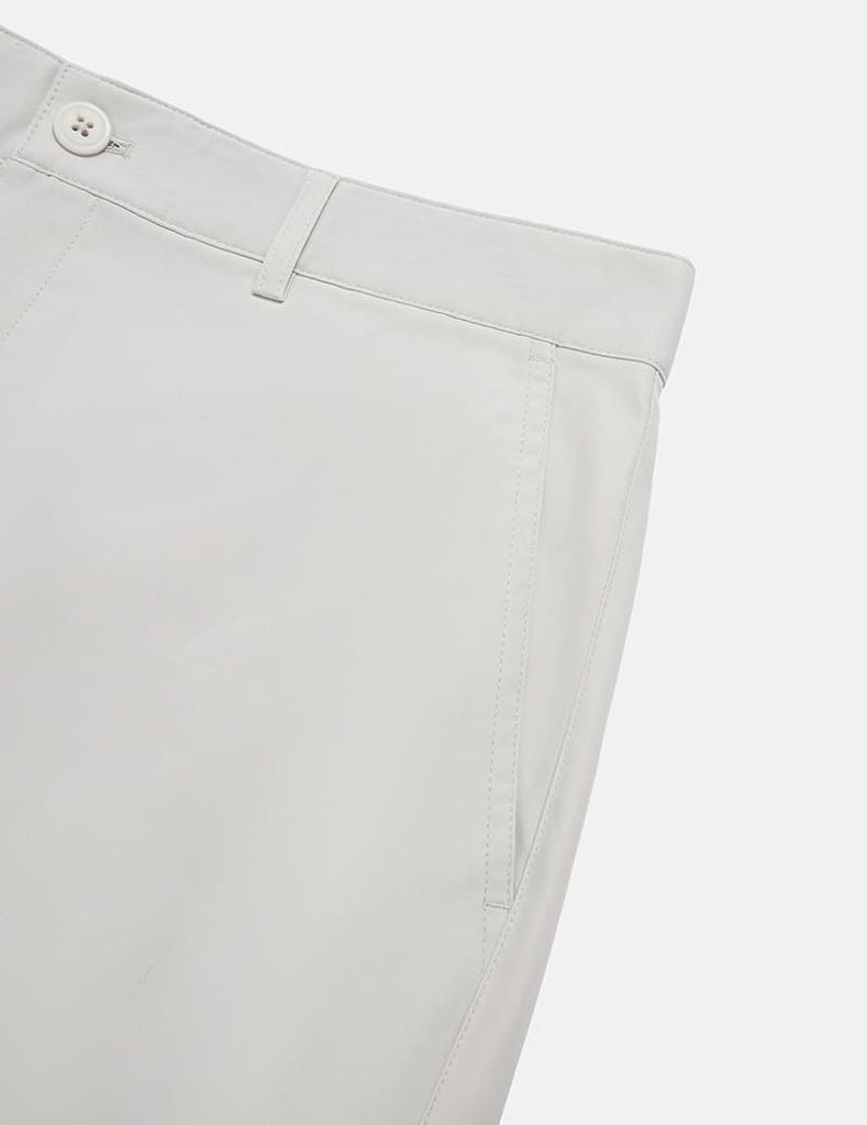 Quần short nam basic cạp âu phối chun bản