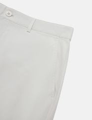 Quần short nam basic cạp âu phối chun bản