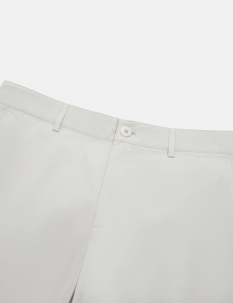 Quần short nam basic cạp âu phối chun bản
